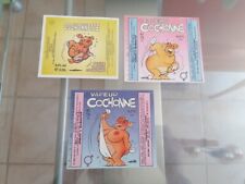 3 étiquettes de bière, dessins inédits de Carpentier