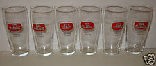 LOT DE 6 VERRES A BIERE PILS LORRAINE VEZELISE SEDAN. BRASSERIE DISPARUE