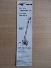 10/1991 PUB R ALKAN TREUIL LEVAGE MAINTENANCE AIRBUS MILITARY AIRCRAFT FRENCH AD