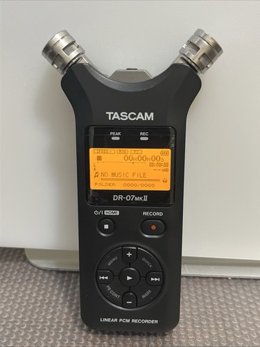 Tascam 07mkii linear pcm - dr-07mkii,