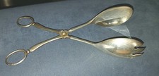 Pince à Salade en Plaqué Argenté - Élégance Vintage