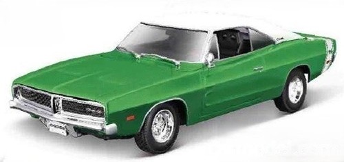 Dodge charger 1969 green - 1969,