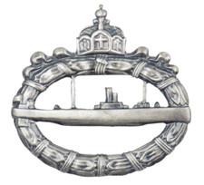 646 WW1 U-BOOT BADGE ALLEMAND