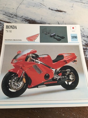 Honda 750 1990 nr750 - honda, nr