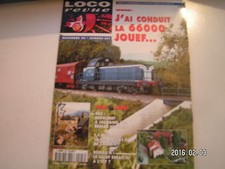 **c Loco Revue n°597 Dernières heures avant l'Ankou / BB 66000 Jouef au 1/87