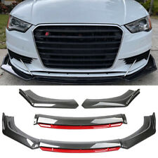 Spoiler Lèvre Lame Carbone Jupe Pare-Choc Avant Pour AUDI A4 B7 B8 A3 S3 A1
