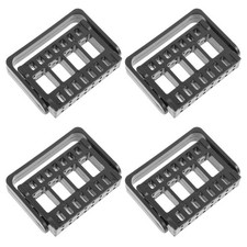  4 PCS Porte-embouts Pour Forets À Ongles Étui Brosse De Nettoyage