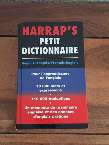 Petit dictionnaire harrap - petit,