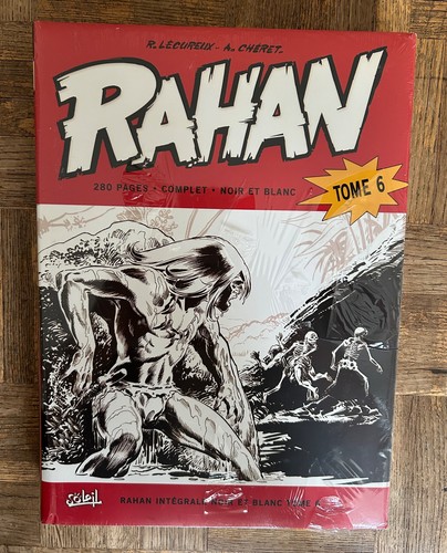 Rahan intégrale noir blanc - rahan,