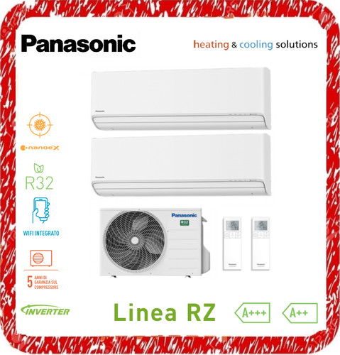 Condicionneur panasonic dual - panasonic,