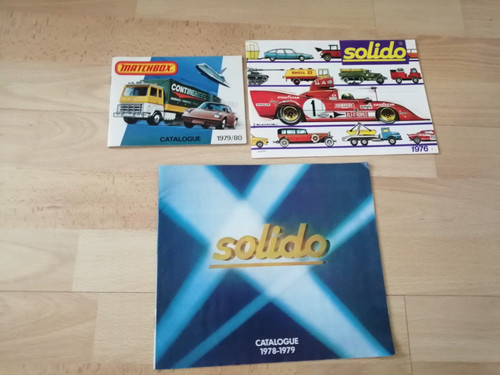 Lot catalogues solido 1976 - lot,