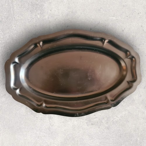 Plat service inox 29 cm - en,