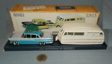 Norev 1/43 réf CL5712 : Simca Vedette Chambord 1958 & Caravane Hénon