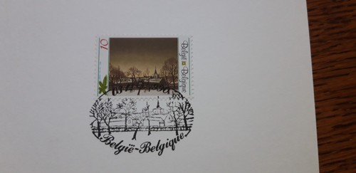 Timbre belge belgique 1990 - timbre,