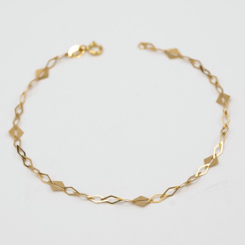 Bracelet losange jaune - en, or