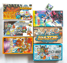 Lot 6 SFC Gundam W The Great Battle 1 2 3 Hero Senki Battel Commander Japan