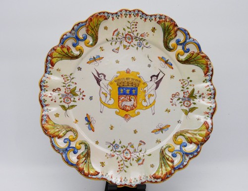 Ancienne assiette faience - ancienne,