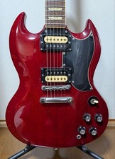 Guitare électrique Tokai TSG60 1982 Japon vintage rouge style SG utilisée...