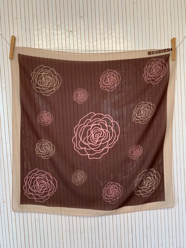 Foulard carré mousseline - foulard,