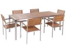 Table de Jardin et 6 Chaises