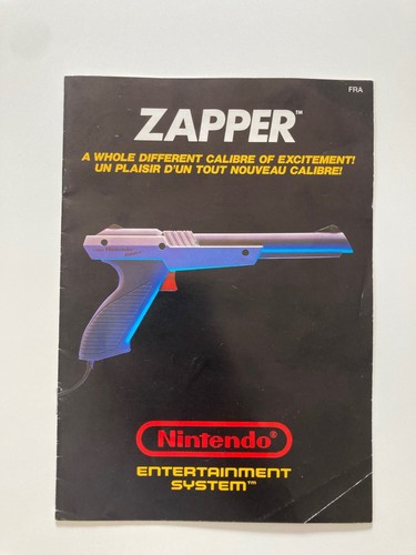 Notice zapper asd nintendo - asd,
