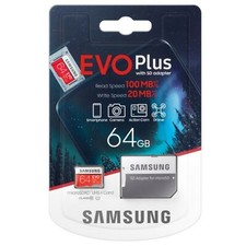 SAMSUNG 64 Go 100 Mo/s - Carte