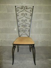 Ancienne chaise fer - ancienne, forgÉ