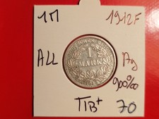 Allemagne 1 Mark 1912 F
