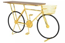 Console vélo vintage - vintage, jaune