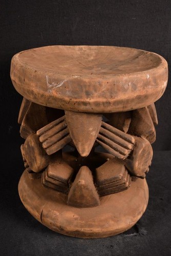 Tabouret bamoun ancien - tabouret,