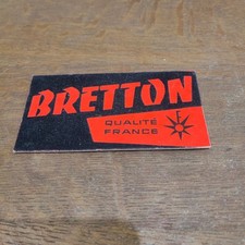 Ancien Carton Publicitaire BRETTON pour Les Moulinets De Pêche,Mitchell,Pezon 