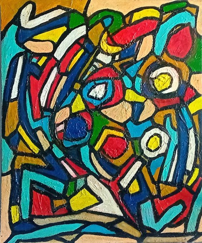 Tableau art brut - tableau,