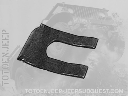 Clip flexible frein jeep - flexible,