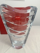  Grand vase en cristal signé