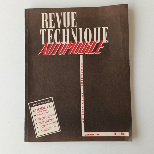 Revue technique automobile - technique,