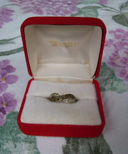 Bague vermeil vintage - vermeil, rétro