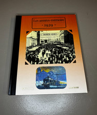 LES ANNÉES MÉMOIRE 1929 Édition LAROUSSE / Notre Temps  Livre illustré