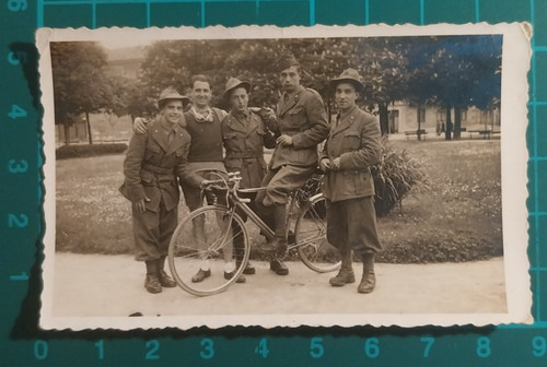 Photo ww2 soldats alpini avec - photo,