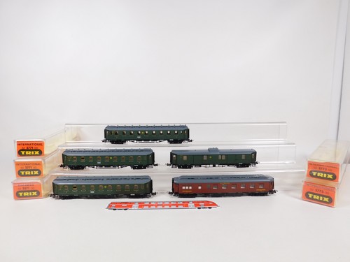 Trix passenger cars - trix, 5x