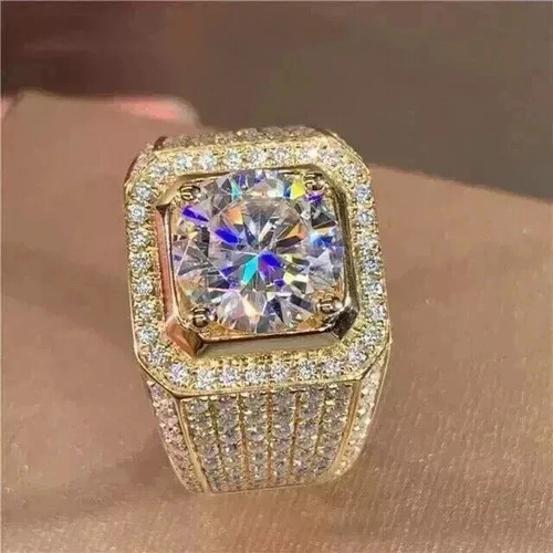 Coupe ronde moissanite - ct,