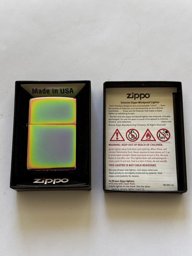 Zippo chrome rainbow - chrome,