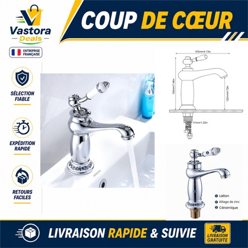 Mitigeur lavabo vintage - , en