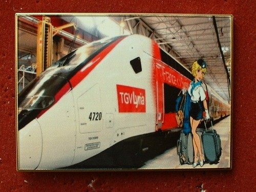 Pin natacha tgv - pin's,