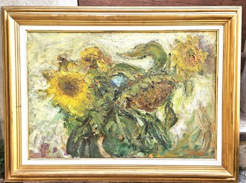 Les tournesols par antoine - les,
