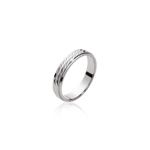 Bague alliance striée - bague, striée"