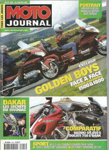 Moto journal 1455 - moto, golden