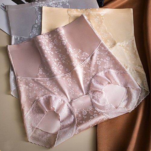 Culotte satinée haute - haute, taille
