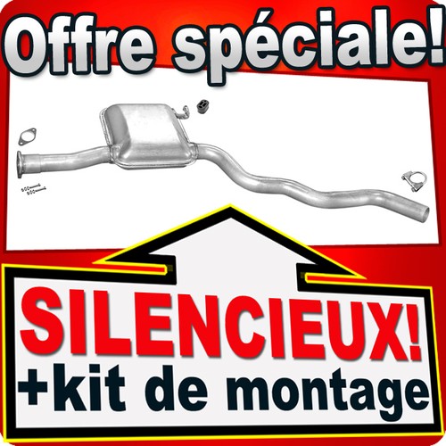 Silencieux intermédiaire pour - silencieux,