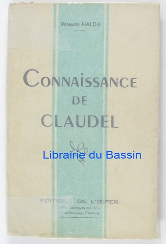 Connaissance claudel - connaissance, de