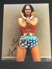 Photo signée Lynda Carter - Autographe avec COA - Wonder Woman